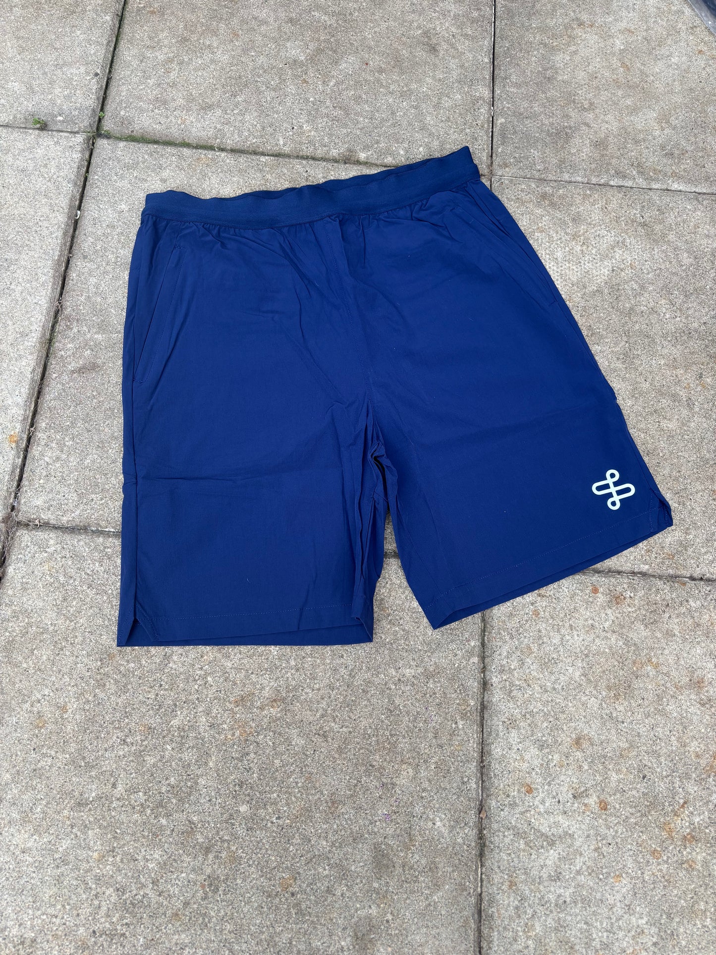 Navy Running Shorts