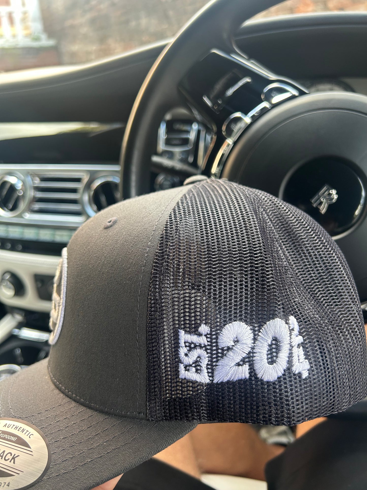 Essential Grey/White Trucker Cap