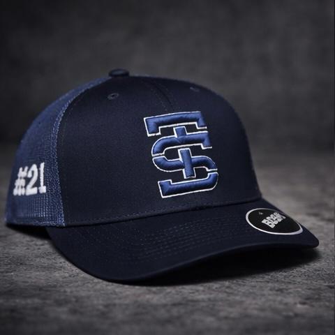 Navy Varsity Trucker Cap