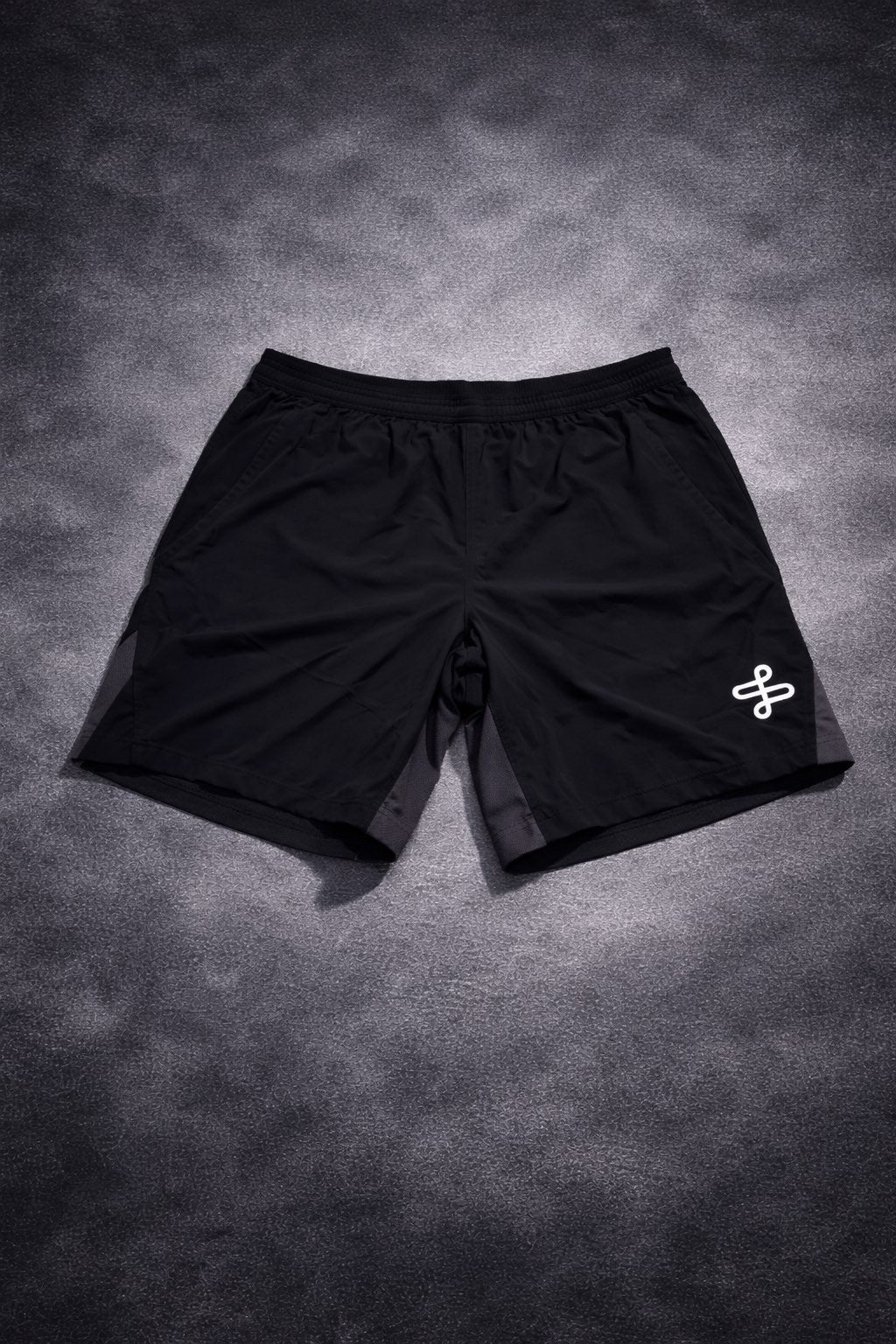 Black/Grey Running Shorts