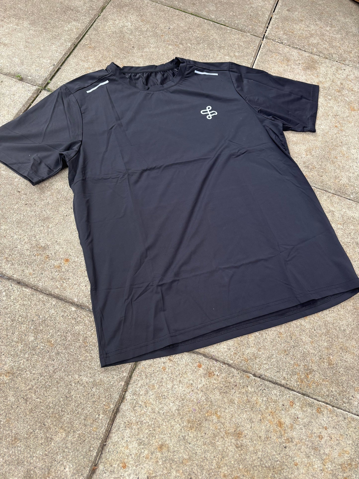 Black Running T-Shirt