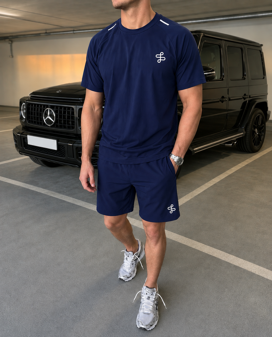 Trail 2.0 Navy T-Shirt