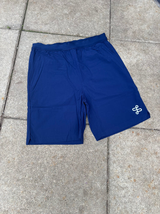 Navy Running Shorts