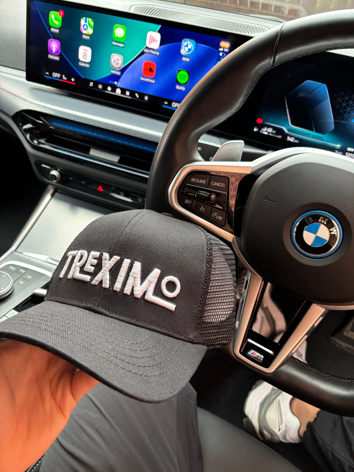 Linear Trucker Cap
