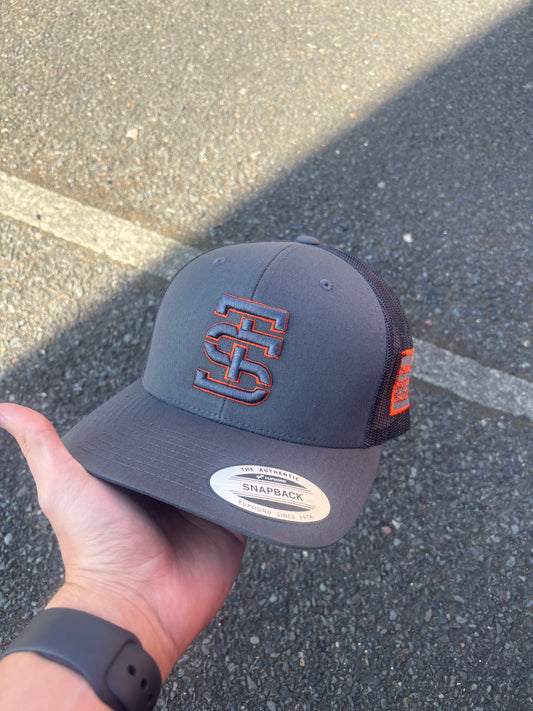 Varsity Trucker Cap Mandarin