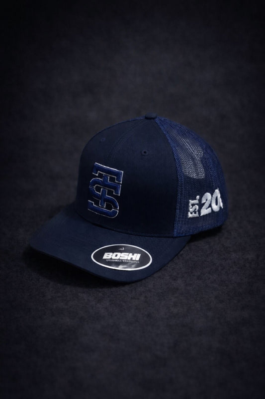 Navy Varsity Trucker Cap