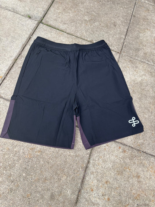 Black/Grey Running Shorts