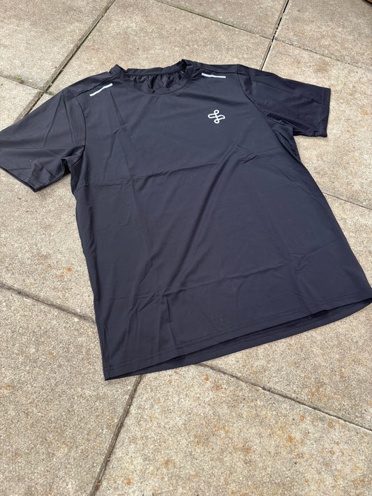 Black Running T-Shirt