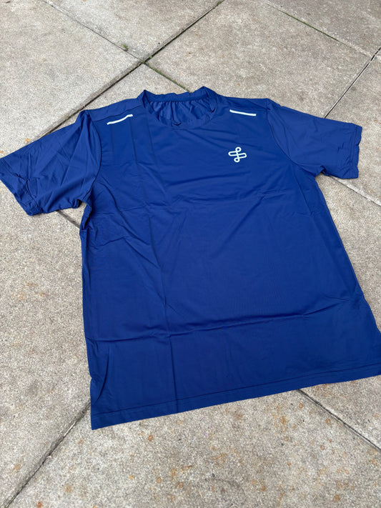 Navy Running T-Shirt