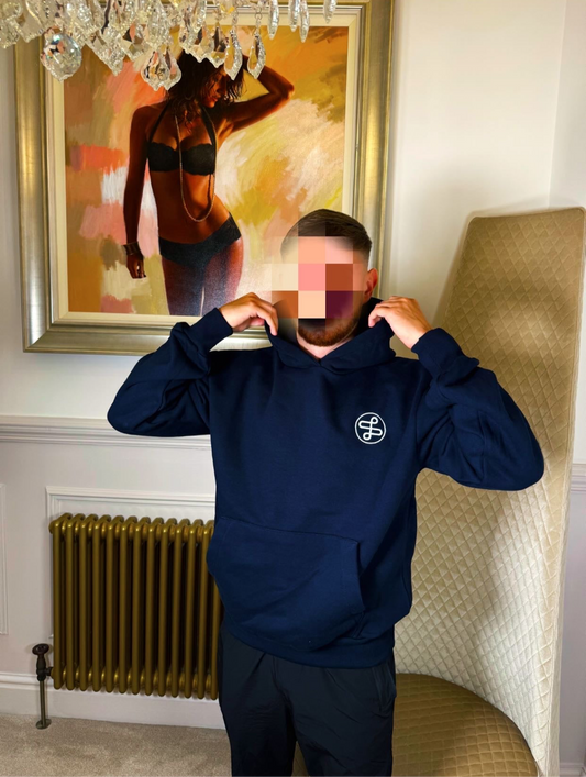 Essential Hoodie Navy