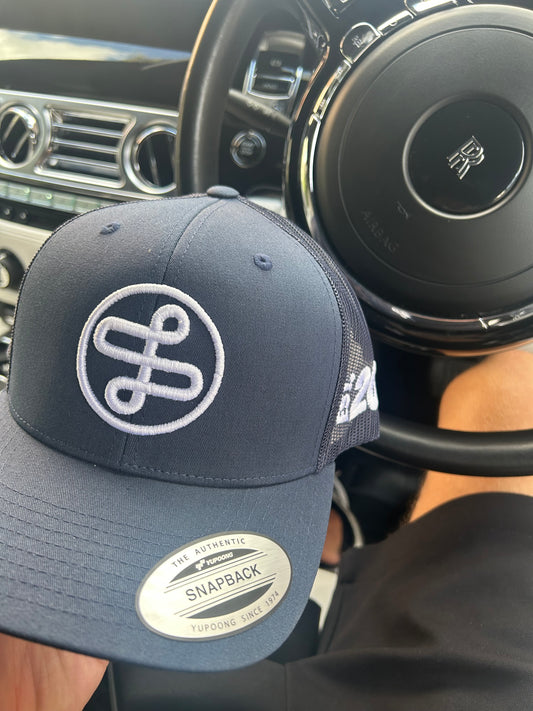 Essential Navy/White Trucker Cap