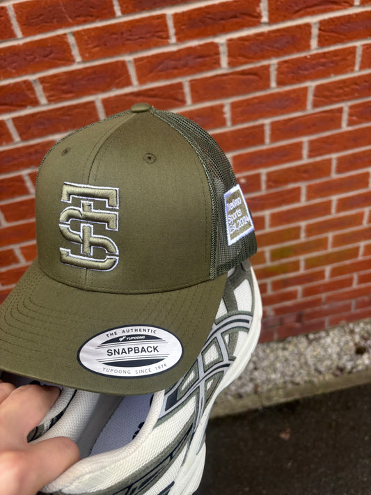 Varsity Trucker Cap Khaki